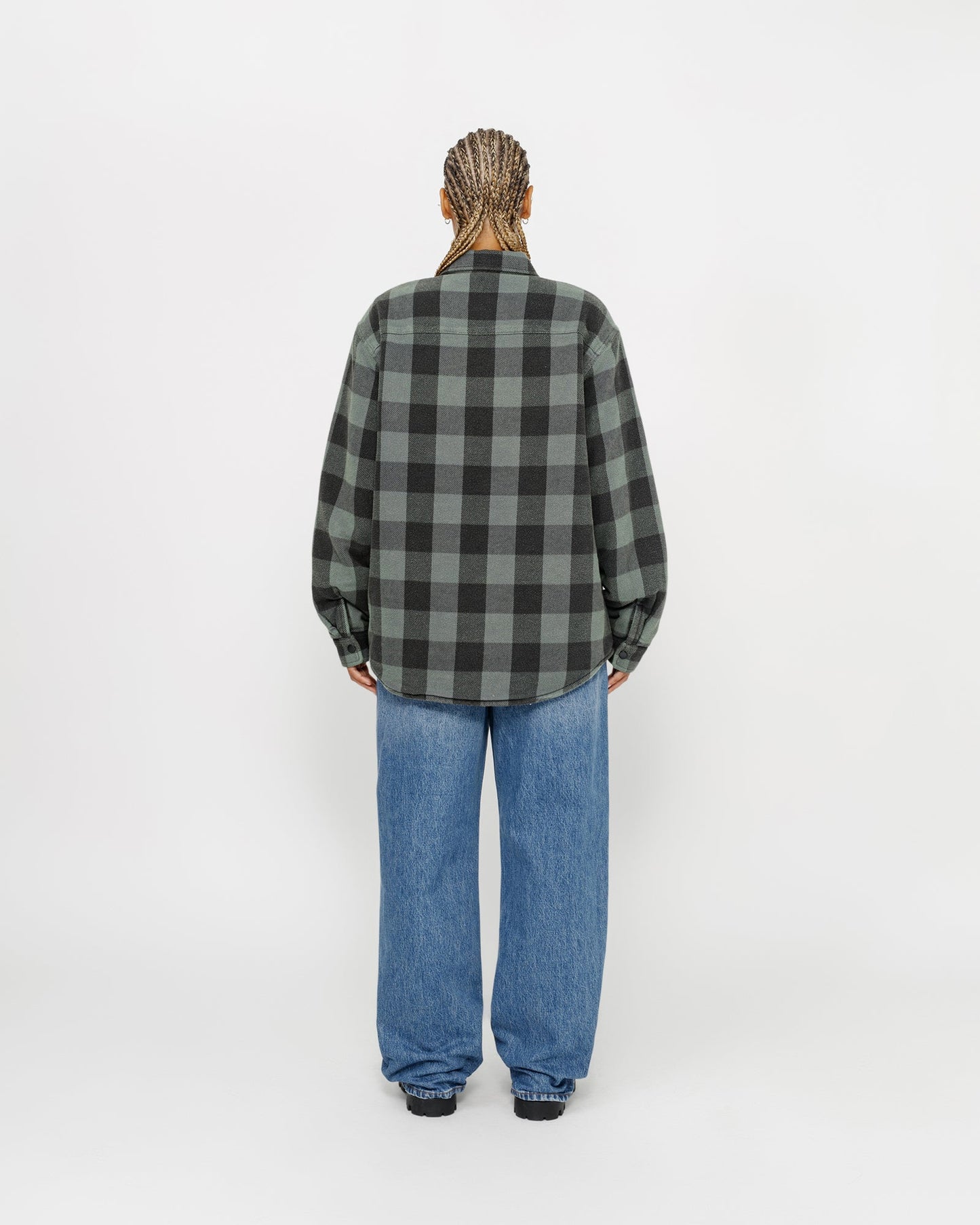 SHERPA LINED BUFFALO PLAID SHIRT