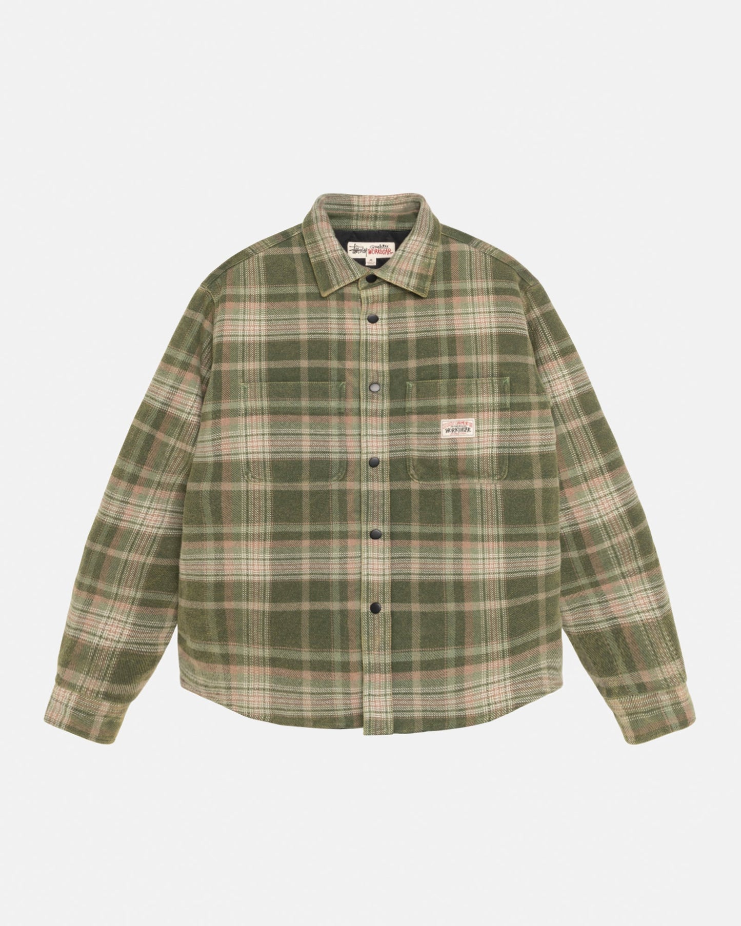 HEAVY WASHED PLAID SHIRT