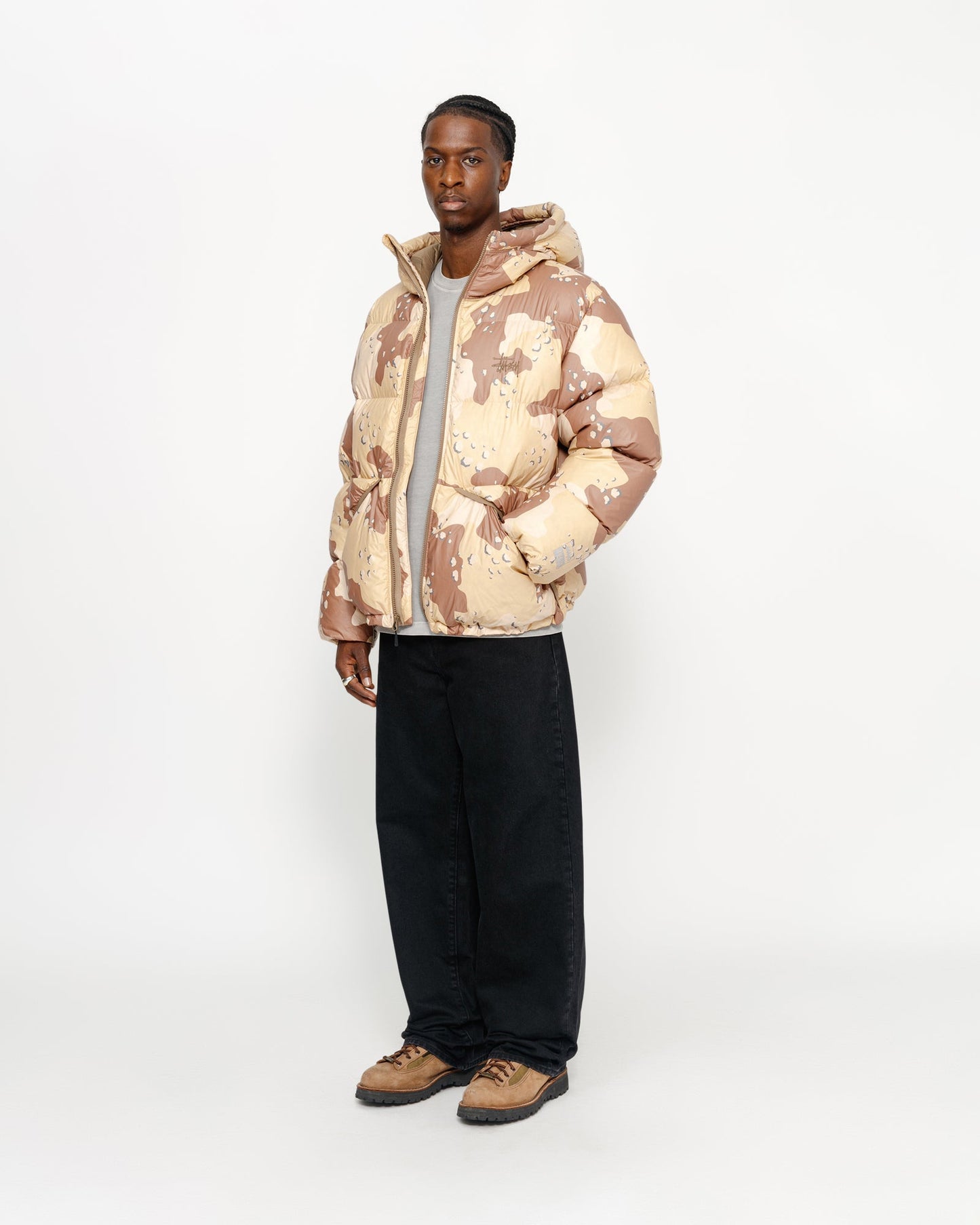 DOWN PARKA CAMO RIPSTOP