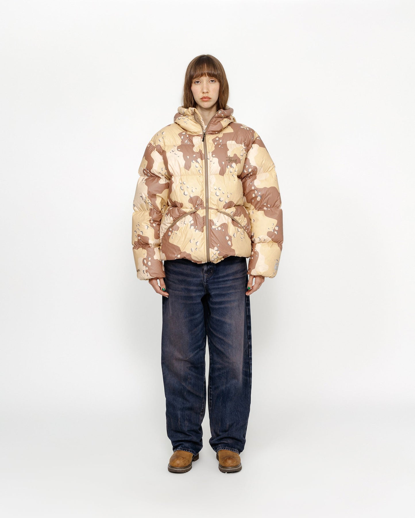 DOWN PARKA CAMO RIPSTOP