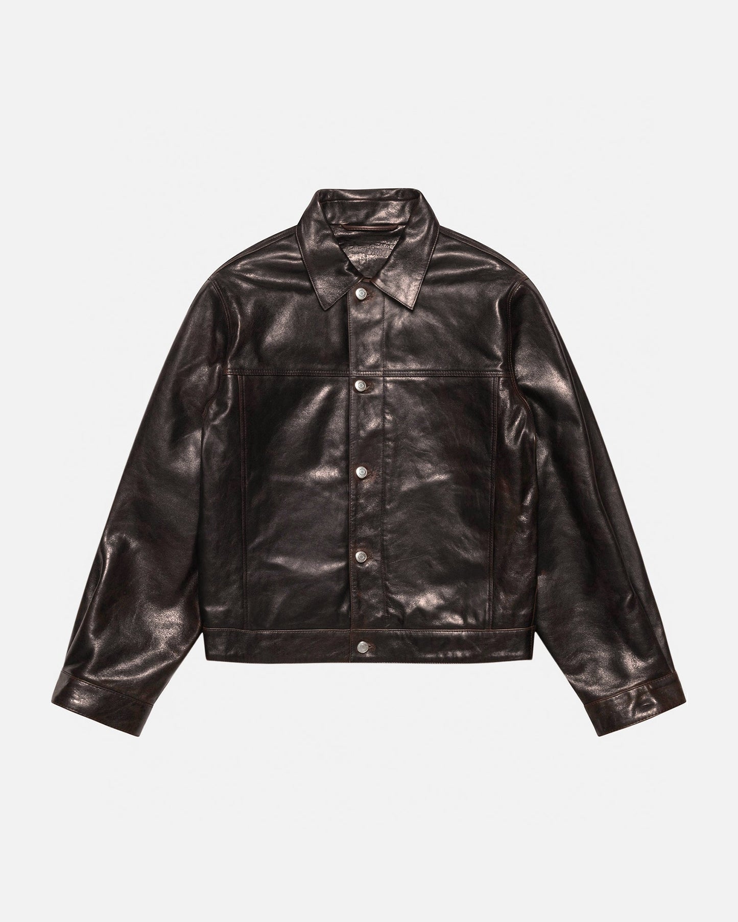 TRUCKER JACKET LEATHER