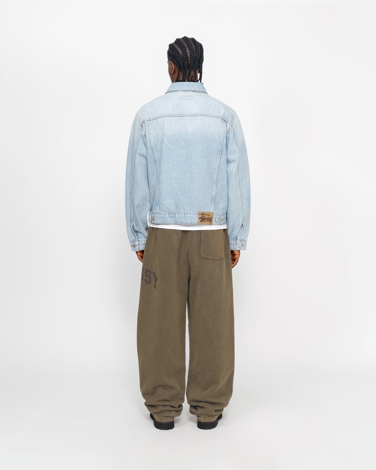 FLEECE PANT FADED GRAPHIC