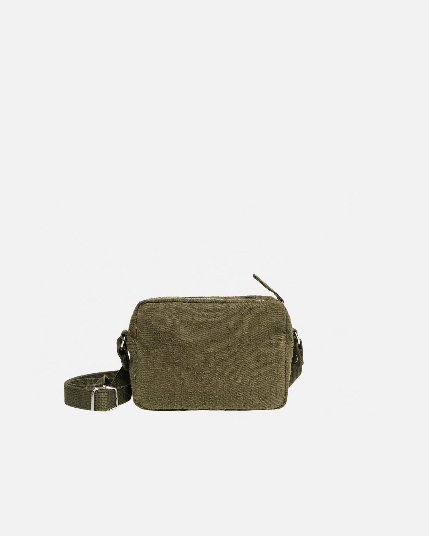 NEEDLE PUNCH SIDE POUCH