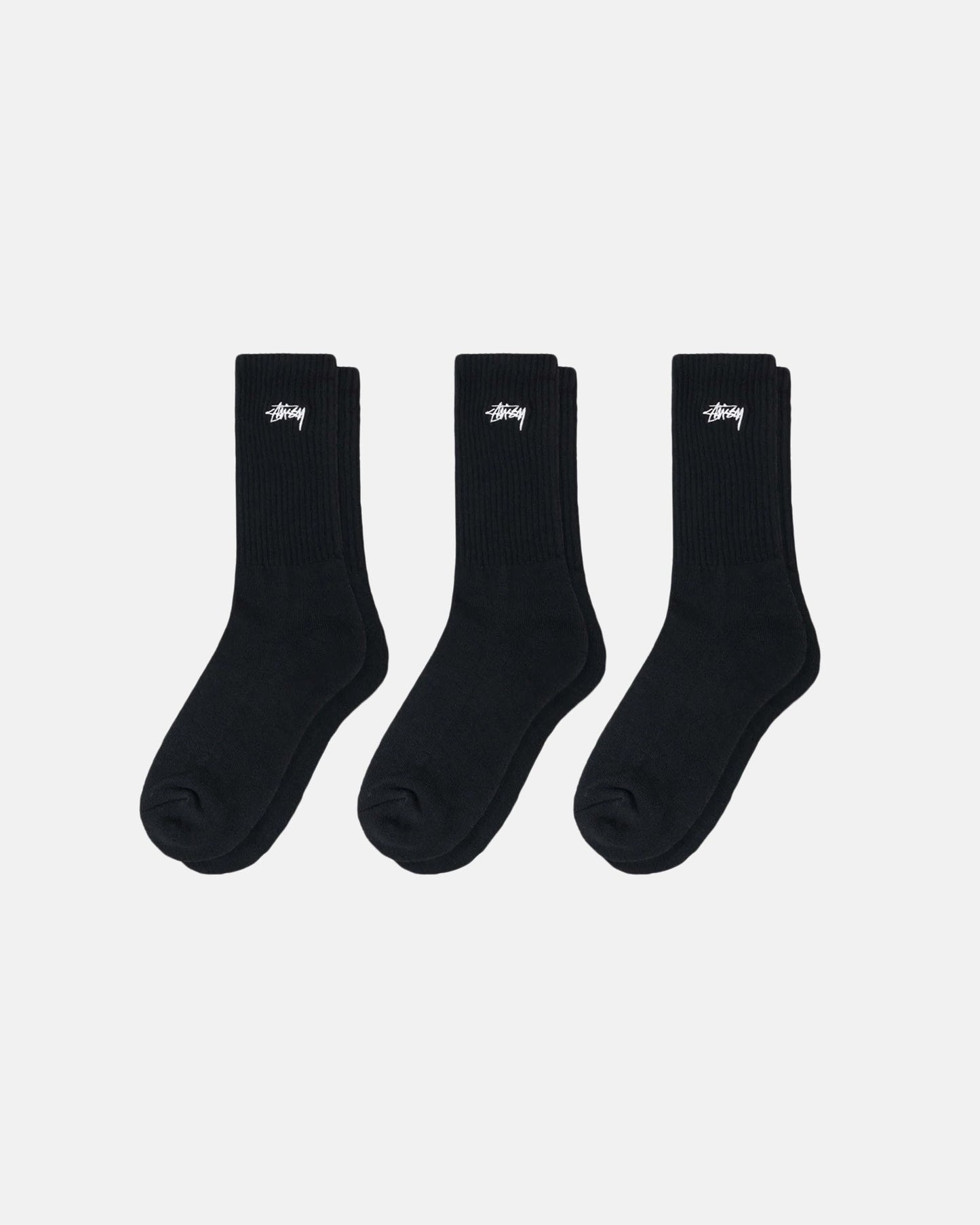 STOCK CREW SOCKS 3 PACK