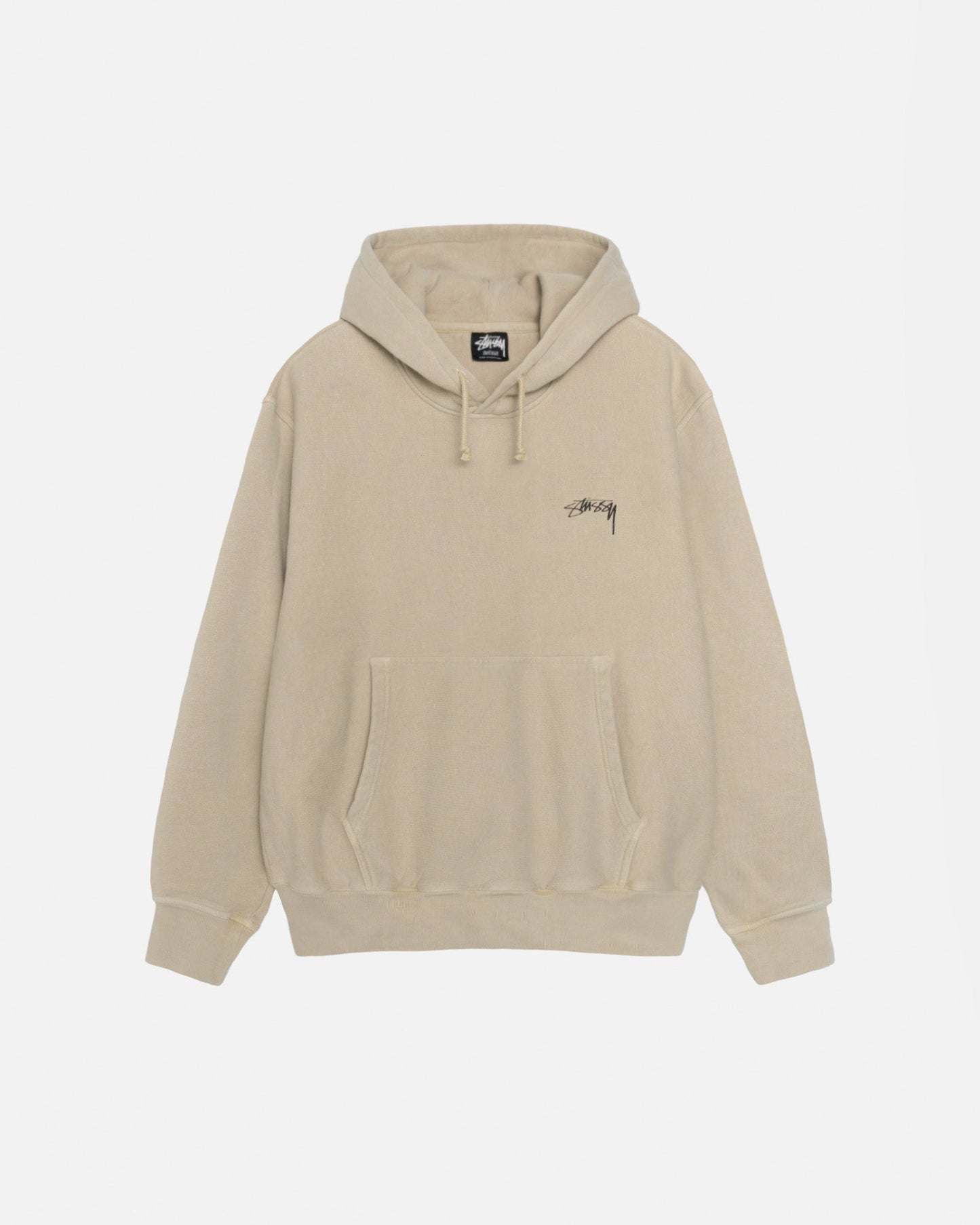 SMOOTH STOCK HOODIE PIGMENT DYED