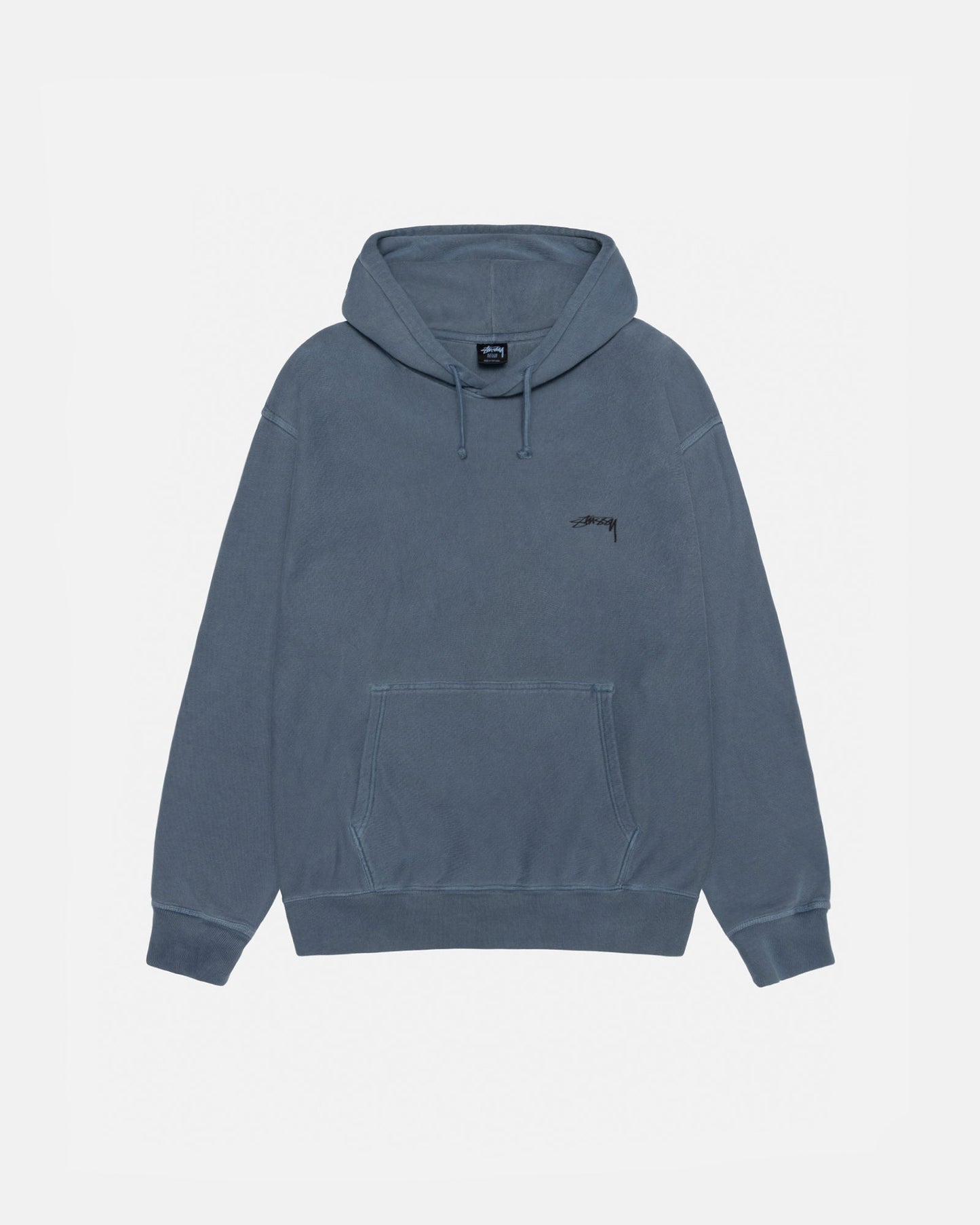 SMOOTH STOCK HOODIE PIGMENT DYED