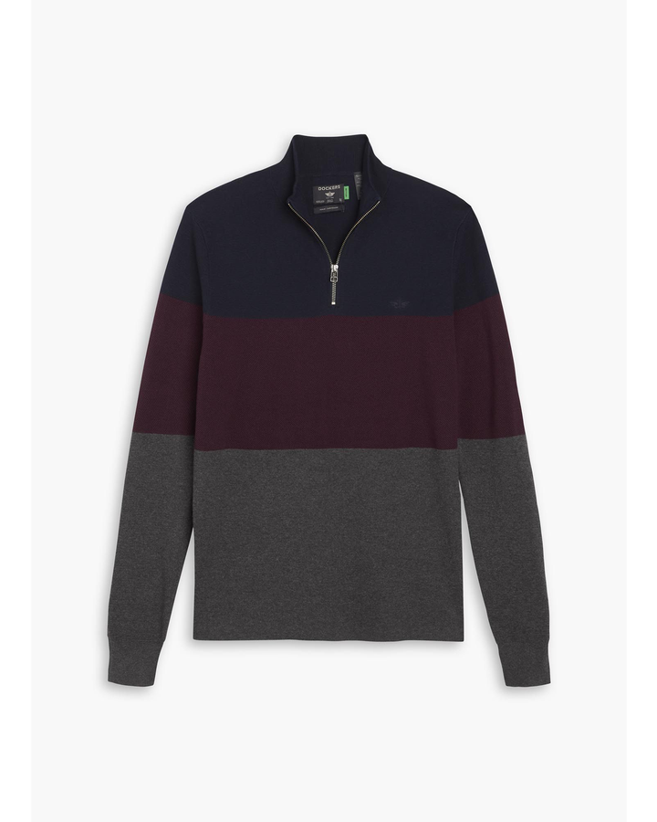 Men's Regular Fit Quarter Zip Sweater