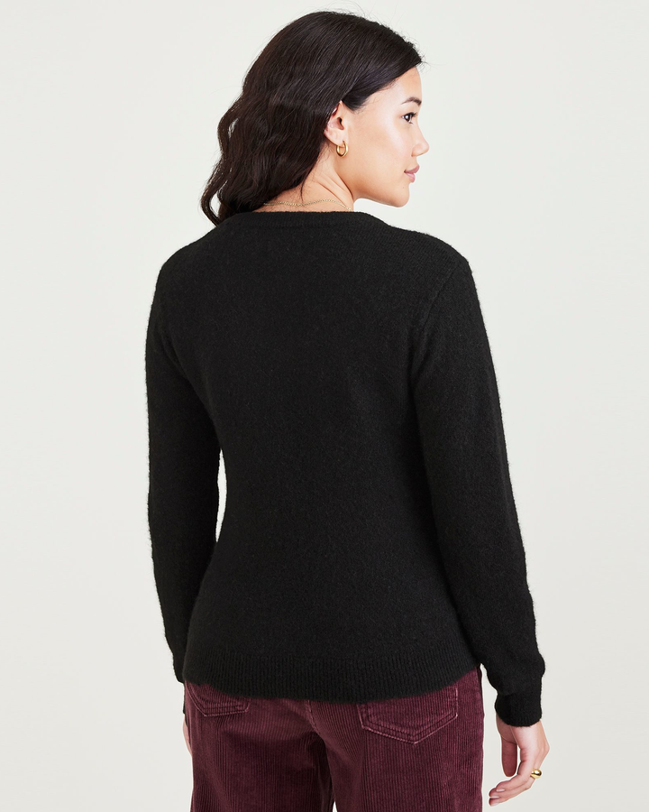 Women's Regular Fit V-Neck Sweater