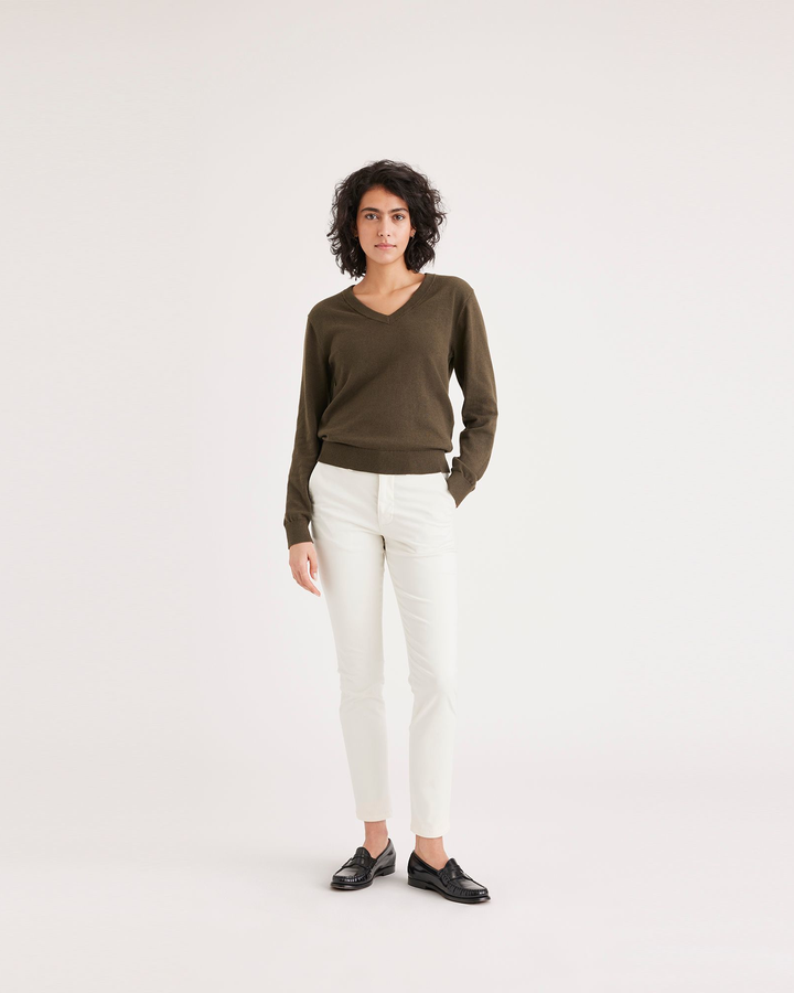 Women's Skinny Fit Chino Pants