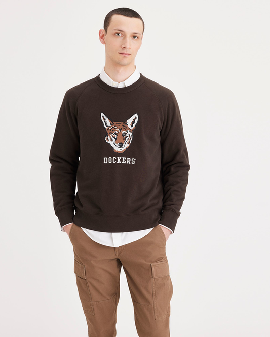 Men's Regular Fit Icon Crewneck Sweatshirt