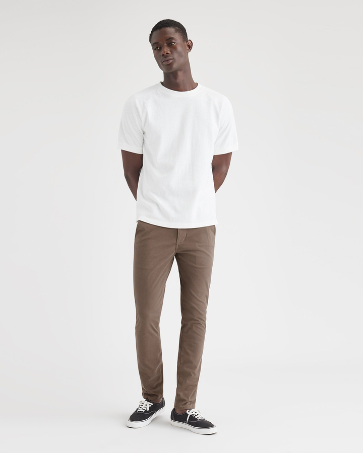 Men's Skinny Fit Flex Alpha Khaki Pants