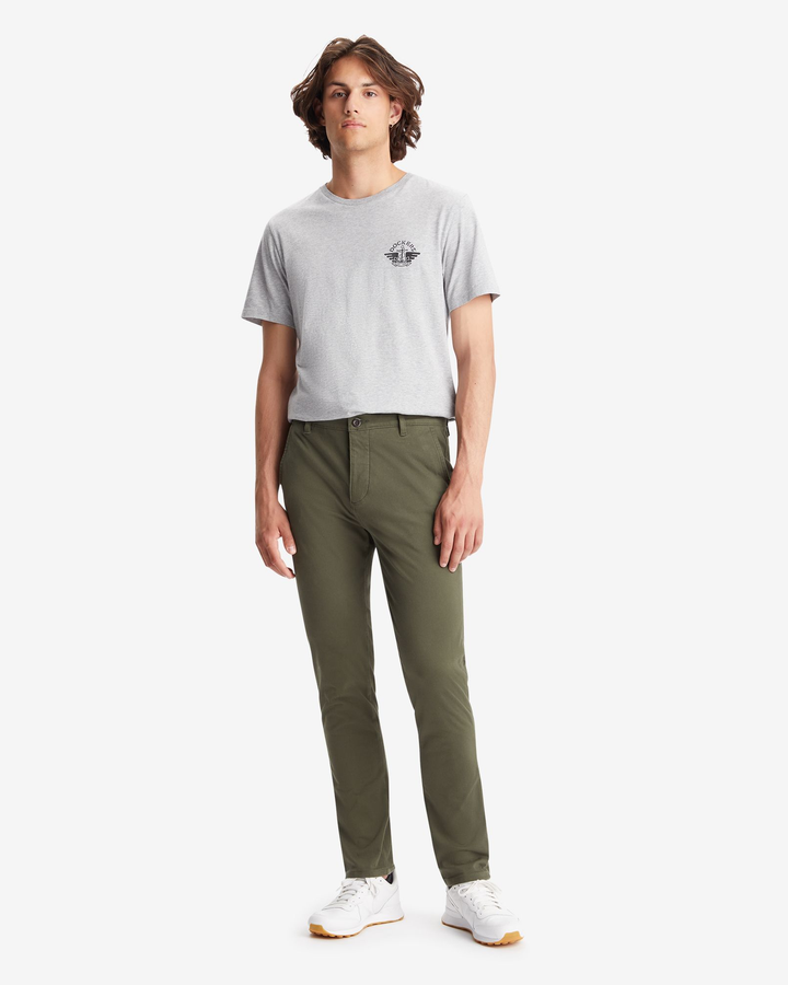 Men's Skinny Fit Flex Alpha Khaki Pants