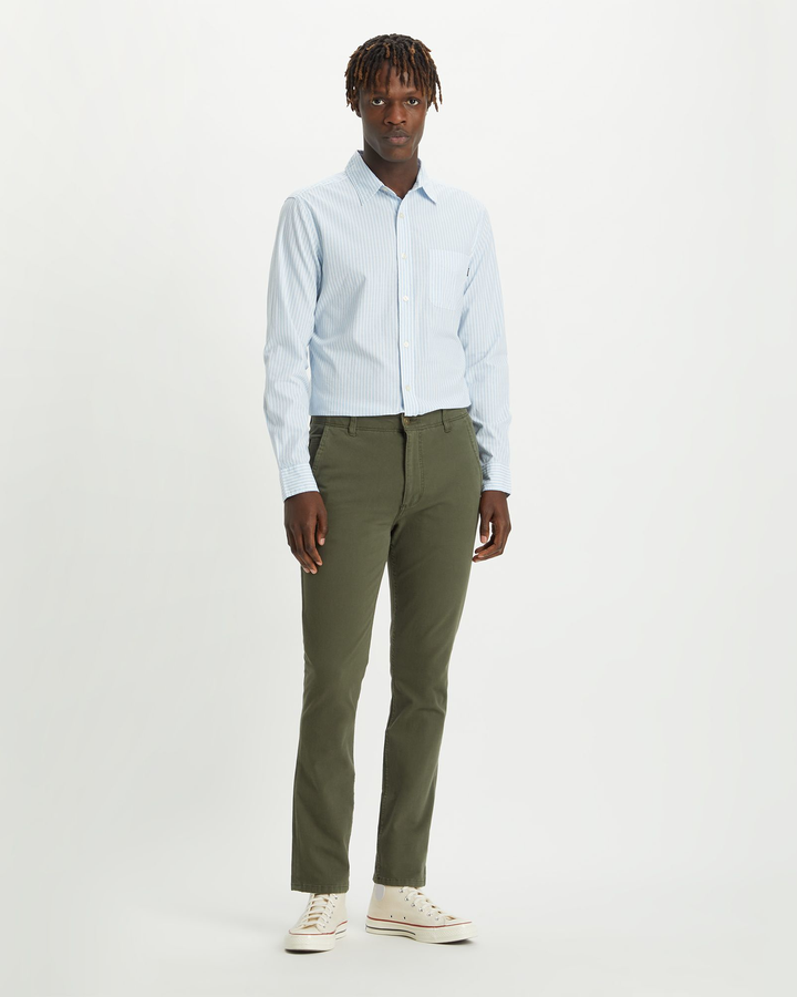 Men's Skinny Fit Smart 360 Flex Alpha Khaki Pants