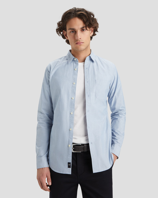 Men's Slim Fit Icon Button Up Shirt