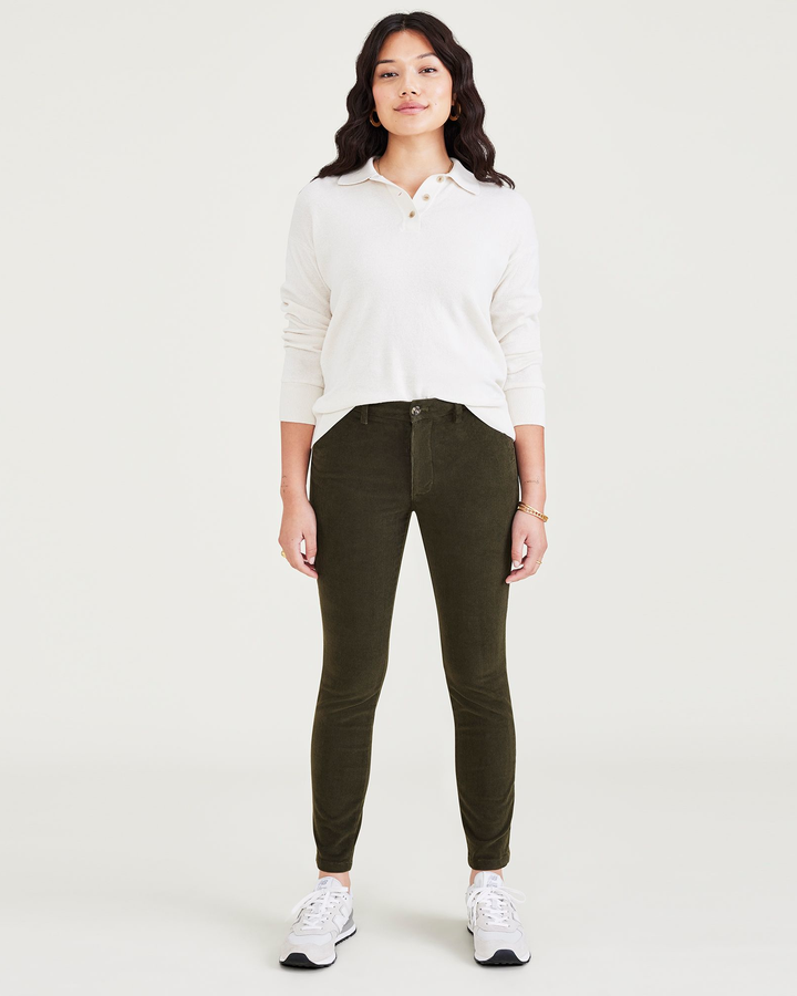 Women's Skinny Fit Chino Pants