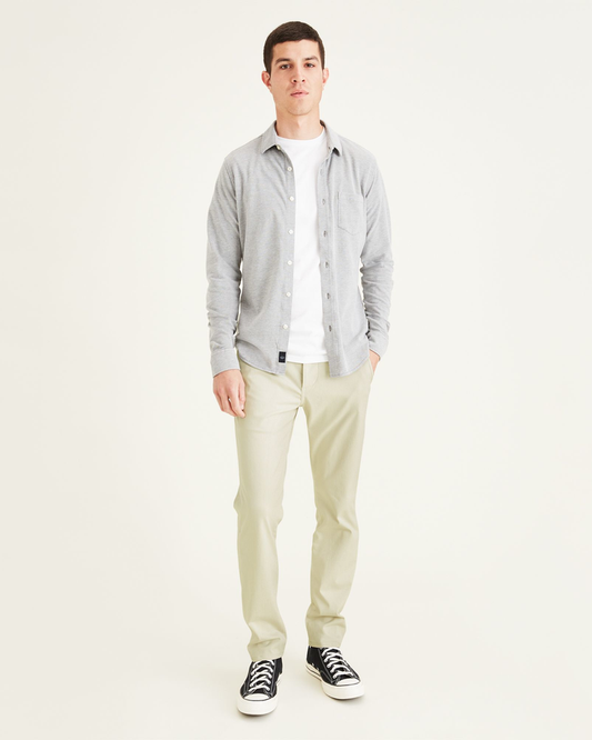 Men's Skinny Fit Flex Alpha Khaki Pants