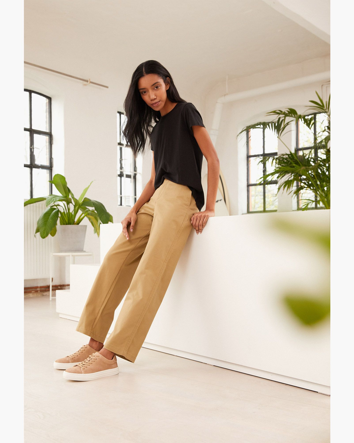 Women's High Waisted Straight Fit Original Khaki Pants