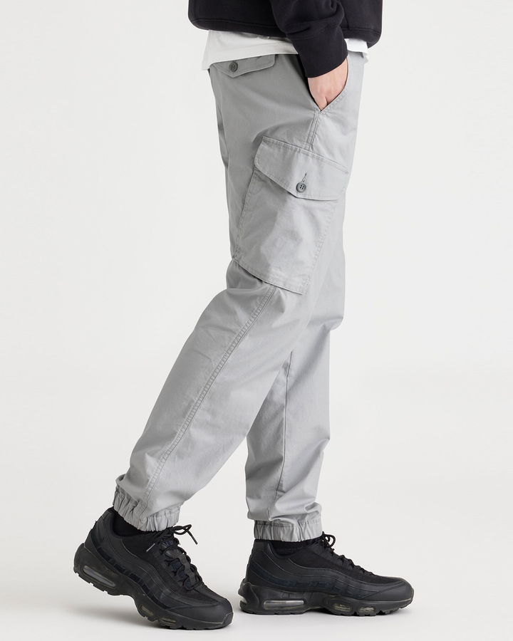 Men's Straight Tapered Fit Cargo Jogger Pants