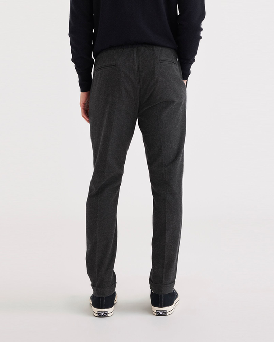 Men's Slim Tapered Fit Refined Pull-On Pants