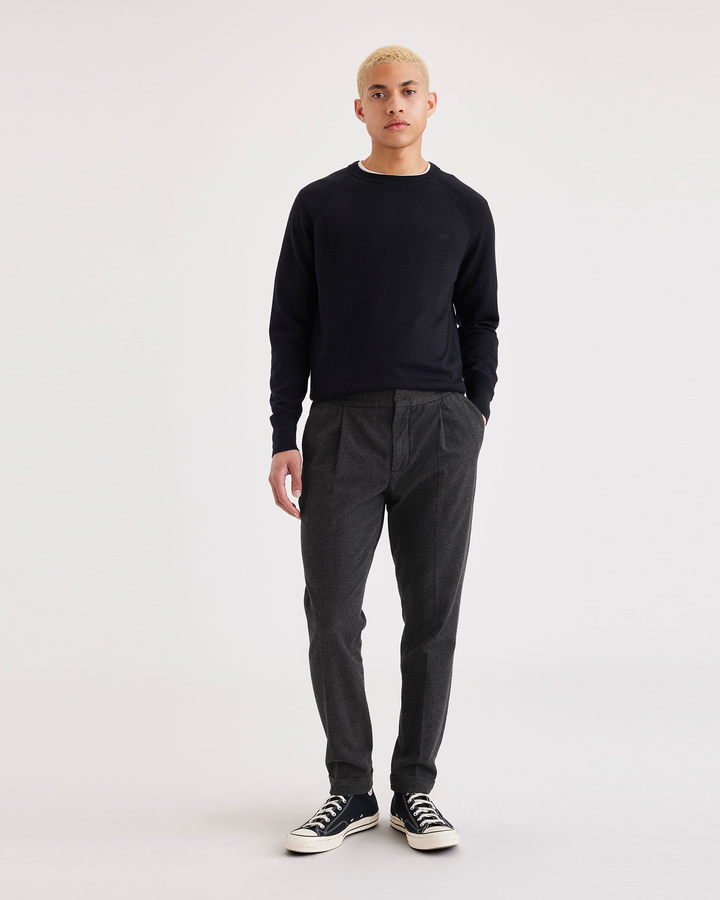 Men's Slim Tapered Fit Refined Pull-On Pants