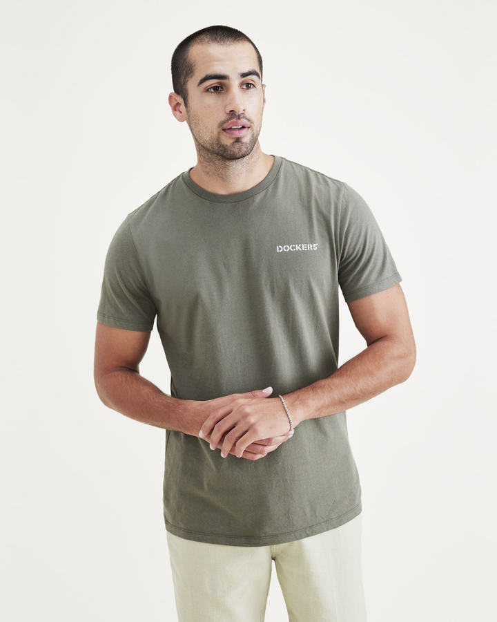 Men's Slim Fit Logo Tee