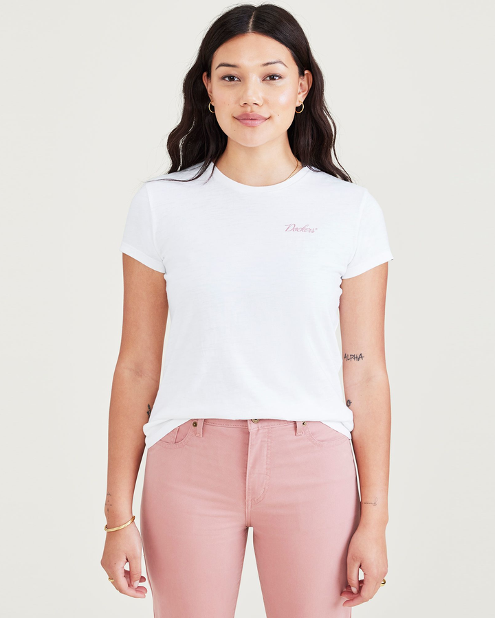 Women's Slim Fit Graphic Tee Shirt