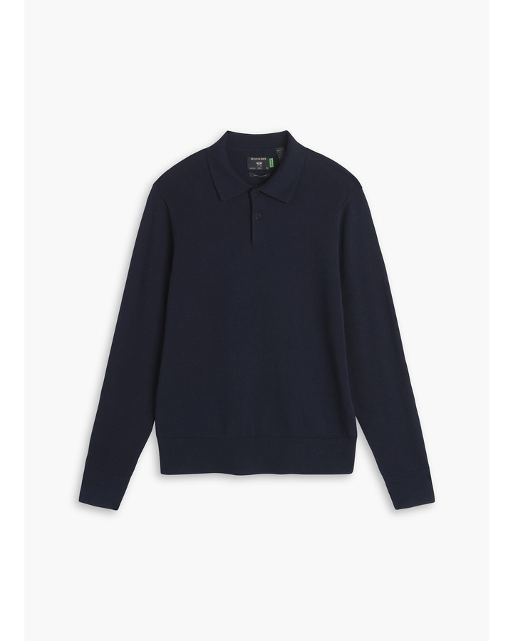 Men's Regular Fit Polo Sweater