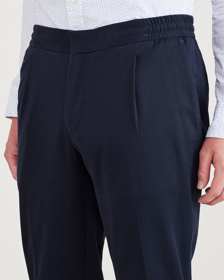 Men's Slim Tapered Fit Refined Pull-On Pants