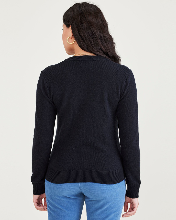 Women's Regular Fit V-Neck Sweater