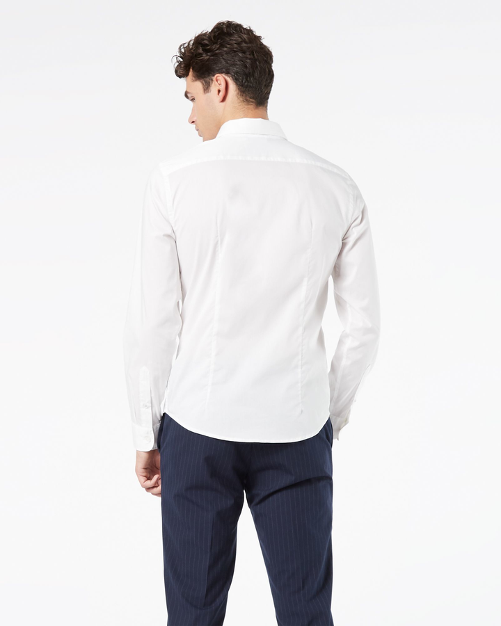 Men's Slim Fit Refined Poplin Shirt