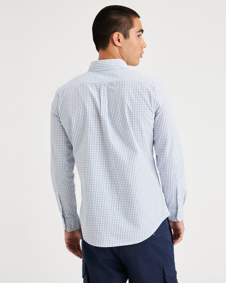 Men's Slim Fit Icon Button Up Shirt