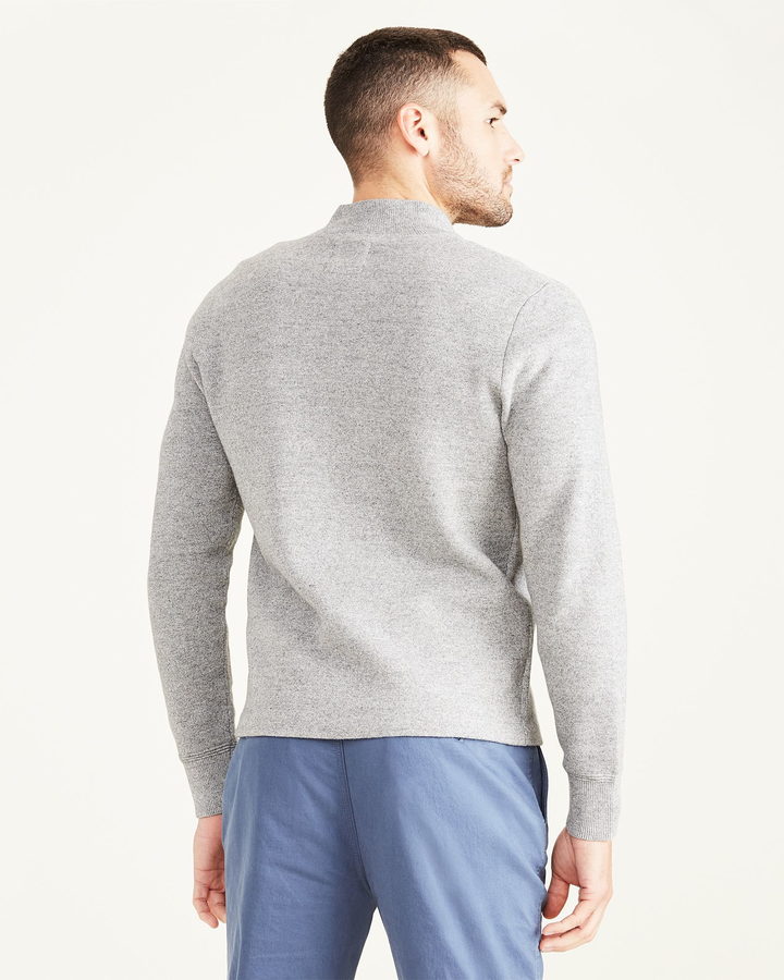 Men's Regular Fit Quarter Zip Sweater