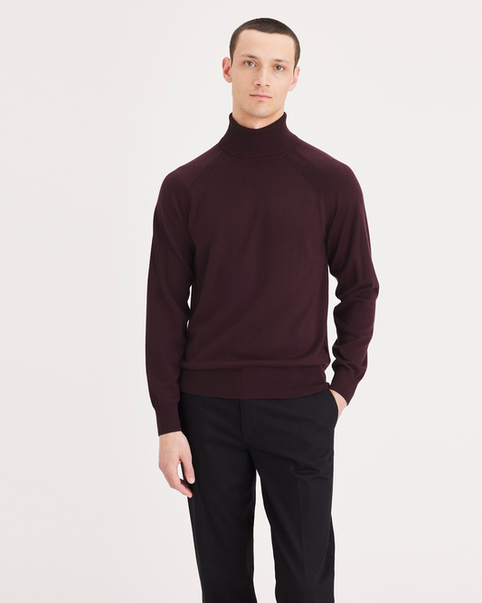 Men's Regular Fit Turtleneck Sweater