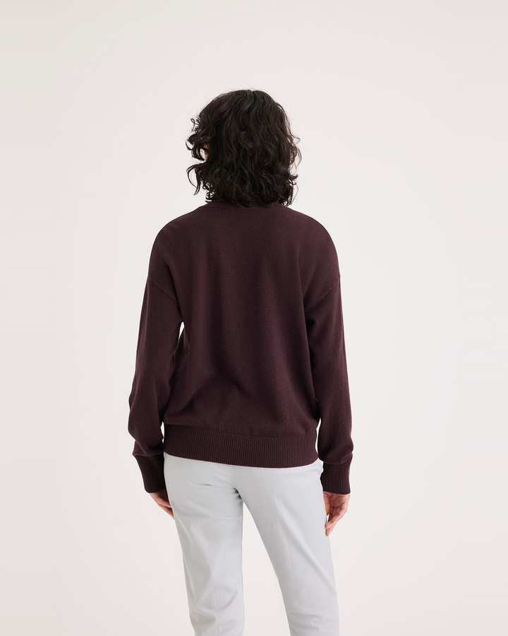 Women's Regular Fit V-Neck Sweater